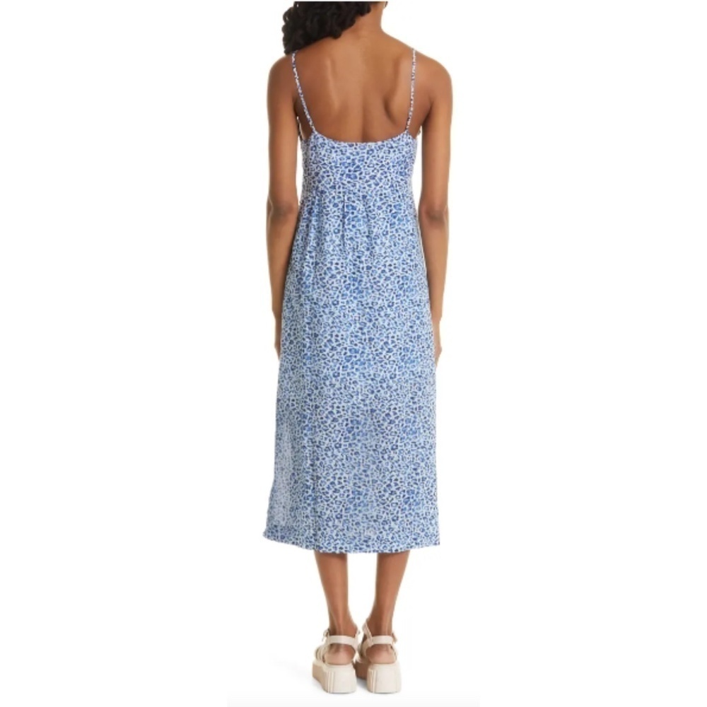 NWOT Baum Und Pferdgarten Adianna Leopard Print Organic Cotton Midi Dress - Picture 5 of 7